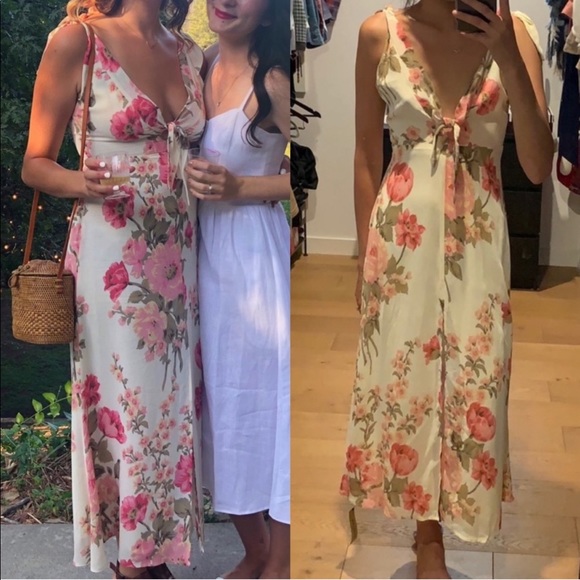 Reformation Harper Midi Dress in Josephine Print Size 4 - Picture 3 of 9